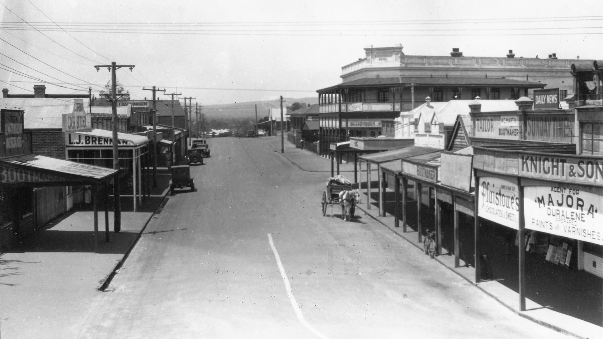 Old Perth Road, Bassendean in 1935